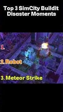 Top 3 SimCity Buildit Disaster Moments #simcitybuildit #top3 #moments ‪@Xuwou‬ ‪@RankedByKev‬