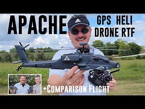 Yu Xiang - F11-S - Apache - GPS Heli Drone RTF - Maiden & Comparison Flights & Unbox