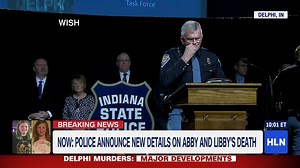 17K views · 169 reactions | BREAKING #DelphiMurders press conference -- Indiana State Police Doug Carter: "Today is not a day to celebrate but the arrest of Richard M. Allen of Delphi on two counts of murder is sure a major step in leading to the conclusion of this long-term, and complex, investigation." | HLN | Facebook
