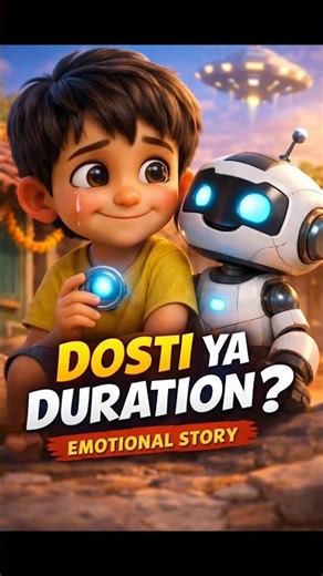 Robot Dost Ki Sacchi Kahani 😢🤖#EmotionalStory#shorts
