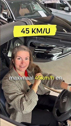 It has a top speed of 45 km/h #autoscout24 #automobile