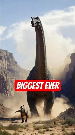 Argentinosaurus: The Largest Creature to Walk Earth 🦕 #Shorts #Dinosaur