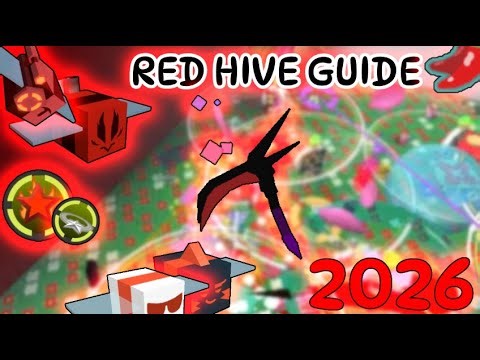 RED HIVE GUIDE *updated 2026* / HOW TO BOOST AS A RED HIVE | Bee Swarm Simulator
