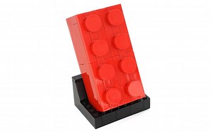 乐高 LEGO 5006085 拼砌包 2x4红色砖块 2019速拼评测