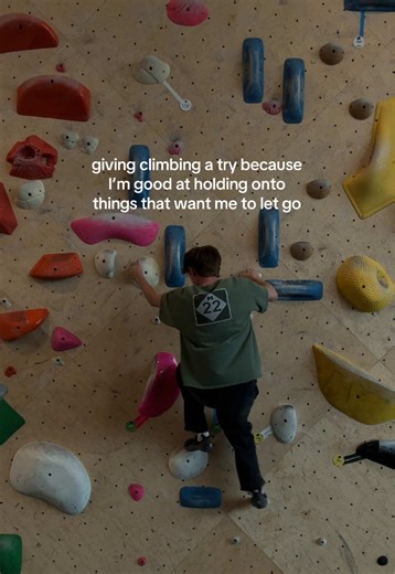 that grip is deadly #climbing #bouldering #situationship #mlm | climbing