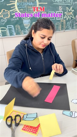 Learn with Pooja on Instagram: "Hello everyone this is the tlm on the topic states of matter of class 9th hope you like it 🤗🤗 This is the topic of class 9th chapter 1 states of matter This tlm will make that topic easier to understand the concept of sublimation, evaporation etc to the students… hope you like it 🤗🤗🤗 #teacherlearningmaterial #teachersofinstagram #teachersofinstagram Follow @learn_with_pooja13 for more such video"