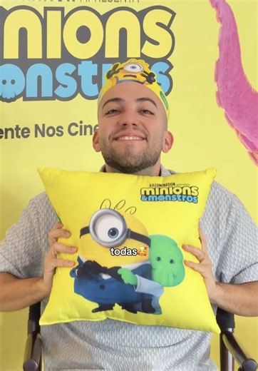 Almofadas Minions e Monstros Localiza — Como Ganhar (Lucas Rangel)