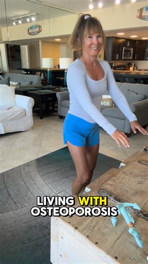 Janet Osborne on Instagram: "As I’ve gotten older (I’m 64) I’ve become more aware of the importance of keeping my bones strong.💪🏻 🌟That’s why I’m excited to share these 8 weight-bearing exercises you can do at home to help prevent or manage osteoporosis: 1. Hamstring curls 2. Side leg lift 3. Squats 4. Lunges 5. Front raise 6. Bicep curls 7. Tricep kickback 8. Single leg balance - hold 10 to 30 seconds 🎯Aim for 10 to 12 reps and 2 to 3 sets ☝️I am using 3 pound dumbbells in this video always