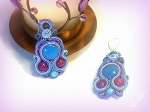 Soutache Jewelry, Unusual, One of a Kind Creations by Adanemi