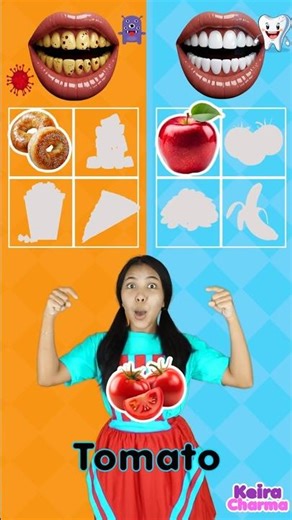 YES FOOD NO FOOD ♥ Healthy Unhealthy Food Song For Kids #english #kids #preschool #learning #funny