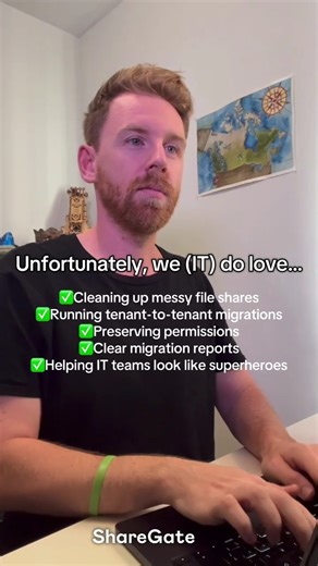 Unfortunately we do love: IT edition....😆 👨‍💻 #migration #microsoft #it #microsoft365 | ShareGate