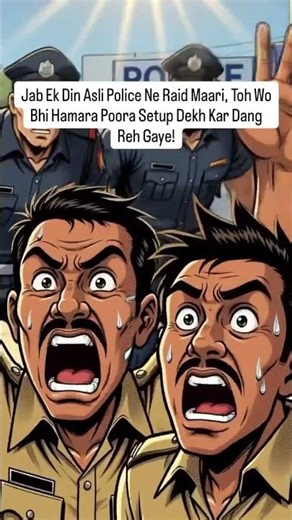 Chor ne khud ka Police Station khol diya!🤯😂 #scam #indianscams #heist #desijugaad