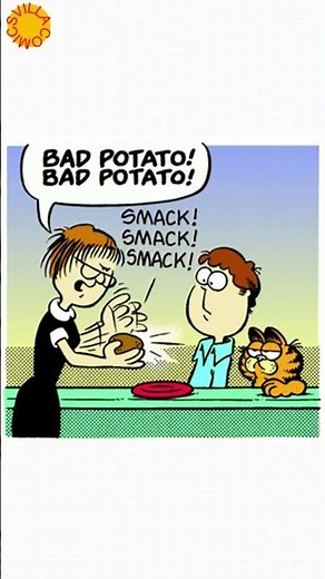 Garfield: Bad Potato, Bad Potato. If That Potato Gives You Any More Trouble, Just Let Me Know