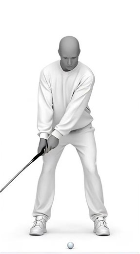 3D Golf Swing Animation: Realistic Character Motion & Fluid Mechanics