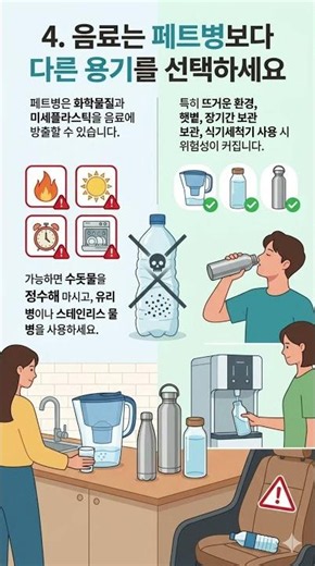 건강한 삶을 위한 작은 실천 10가지 #플라스틱디톡스 #환경호르몬 #미세플라스틱 #건강습관 #생활꿀팁