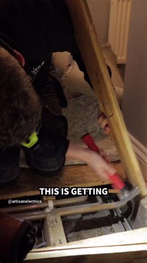69K views · 194 reactions | Completely luck or absolute genius - Electrical Angle Drilling Expert!  #shorts #reel #luck #skill #electrics #drilling #ElectricalAngleDrilling #PowerTools #TradeSkills | Artisan Electrics | Facebook