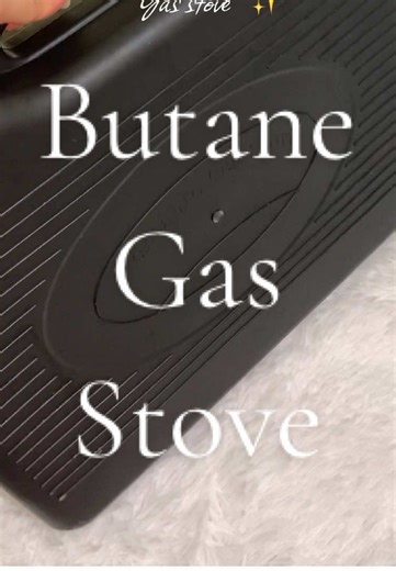 Efficient Portable Butane Gas Stove for Cooking