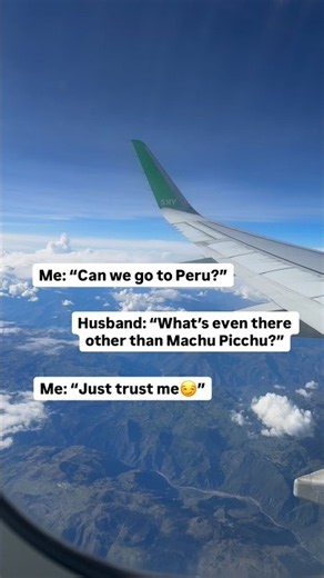 People really act like Peru is just Machu Picchu 👀🇵🇪