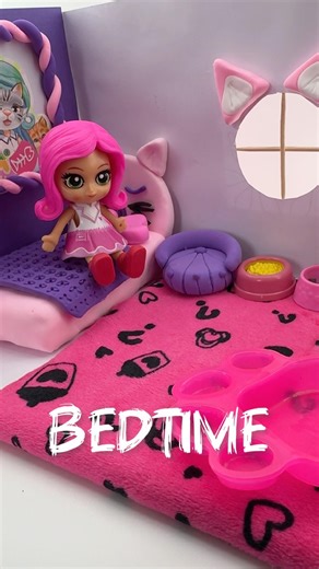 I made a bed used polymer clay #shortsfeed #crafting