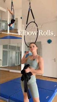 Elbow Rolls Tutorial 🫶🏼| Aerial Hoop #aerial #aerialhoop #hoop #akrobatik