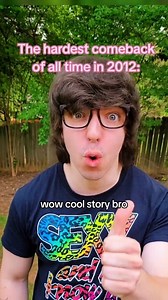 120K views · 639 reactions | The hardest comeback of all time in 2012 #2010s #2000s #nostalgia #comedy #cringe | Kevin Crow | Facebook
