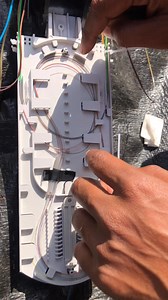 How do Optic Fiber Splicing 48 Finish and Routing | ROAD LIFE