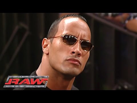The Rock Interrupts Triple H Promo | Shut Up B*tch - Monday Night RAW!