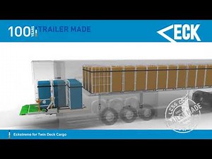 Van Eck Trailers - Twindeck Box Trailer