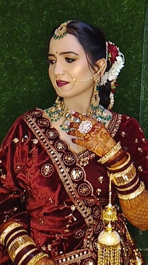 Pari Makeup Studio bridal glam transformation for weddings and special occasions. 💄✨