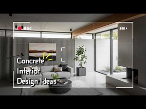 Concrete Interior Design Ideas That Redefine Modern Elegance | Transform Your Space with Texture