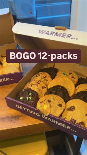 Buy One Get One Free Cookies at Insomnia Cookies