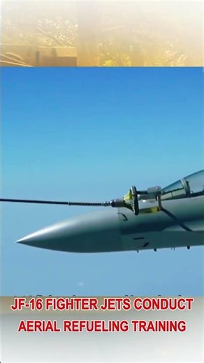 JF 16 Fighter Jets Conduct Aerial Refueling Training Unseen Air Power 2025