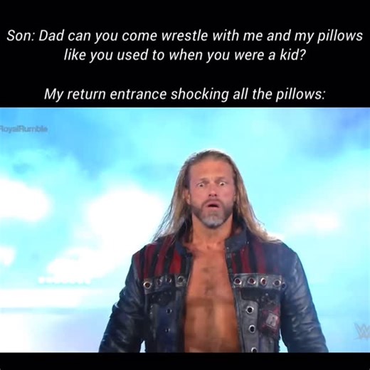 Dreazy | DAD CAN YOU JOIN MY WRESTLING MATCHES…..say no more #gothicstyle #gothgirls #usurper #gothfashion #funny #wwe #wcw #edge #edgewwe... | Instagram