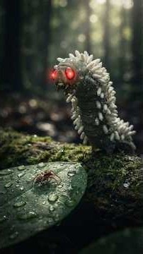 Why This Caterpillar Is Protecting Its Own Killer #nature #survival #insects