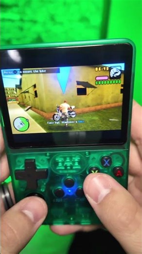 Part 9 of checking what games are on this retro handheld 🎮👀 I swear every scroll unlocks another