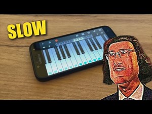 Rush E - Easy Mobile Piano Cover