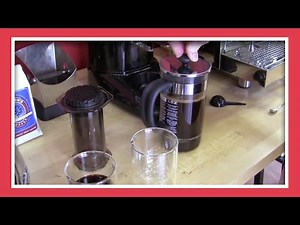 Taste Test: Aeropress vs. French Press