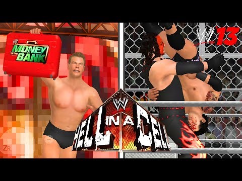 WWE 13 WII WORLD HEAVYWEIHT CHAMPIONSHIP HELL IN A CELL MATCH KANE VS WADE BARRETT WILLSONHELLYT