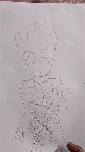 Groot drawing best #groot #art
