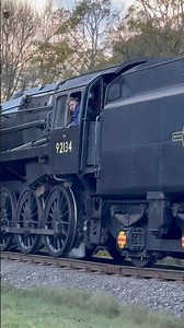 Steam Train 9F Running in Reverse Supporting Flying Scotsman | NYMR