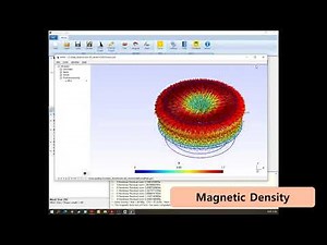 Free 3D magnetic simulation for Voice Coil Actuator (Open Source, V1.2)