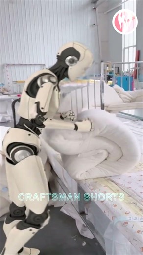 Robot | Robot packs quilts