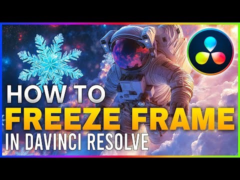 How to Freeze Frame in Davinci Resolve Tutorial