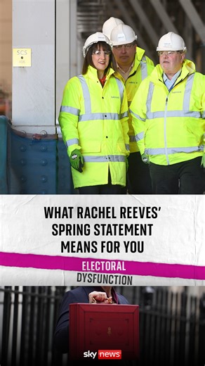 Why Rachel Reeves' Spring Statement is such a big deal... 💰 Beth Rigby takes Harriet Harman and Ruth Davidson through what to expect from the Chancellor. 👀 🎧 https://t.co/rZKxGb8jiW 📺 https://trib.al/ktHzl5g #ElectoralDysfunction | Sky News