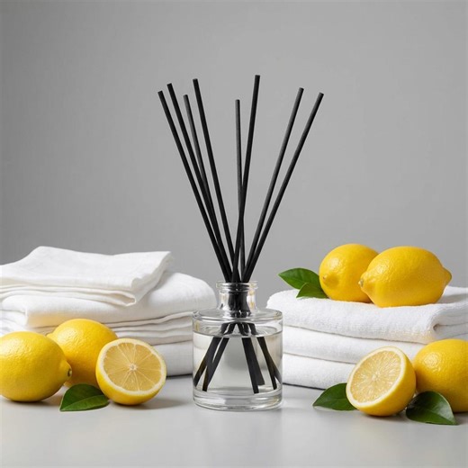 Fresh Laundry Reed Diffuser | Vegan Home Fragrance, Lemon & Ozone - Etsy