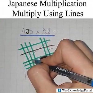 Japanese Multiplication - Multiply Using Lines (Math Trick) | Dil Se Dosti