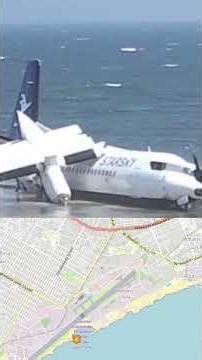 Aviation Fokker 50 Crashes During Emergency Landing
