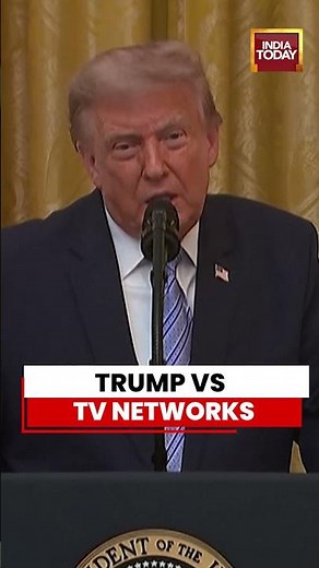 Trump Slams ABC, NBC, CNN for Not Airing Address, Calls for Licences to Be Revoked | #trump #usa