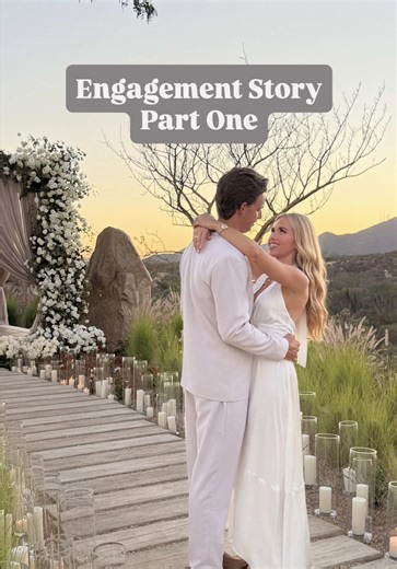 You’ve been asking, and I’ve been saving the best for last 🤍 Here’s Part 1 of our engagement story. Drop a 💍 in the comments if you want Part 2! #OurLoveStory #EngagementStory #Proposal #CouplesOfTikTok #Love