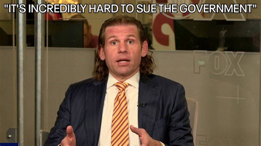 Jon Marko explains why it's hard to sue the US government